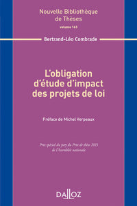 L'obligation d'étude d'impact des projets de loi