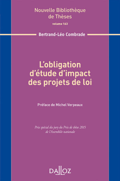 L'obligation d'étude d'impact des projets de loi