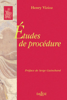 Études de procédure