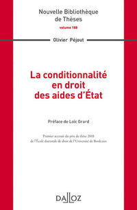 La conditionnalité en droit des aides d'État