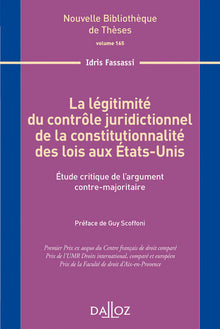 La légitimité du contrôle juridictionnel de la constitutionnalité des lois des États-Unis