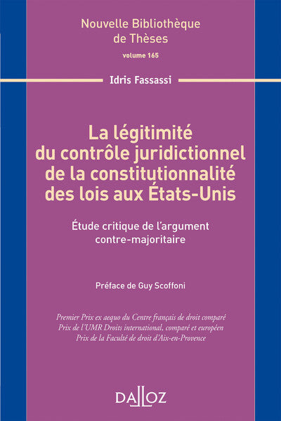 La légitimité du contrôle juridictionnel de la constitutionnalité des lois des États-Unis