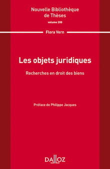 Les objets juridiques