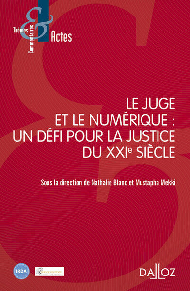 Le Juge et le Numérique