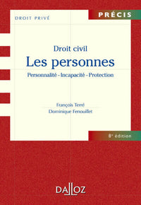 Droit civil. Les personnes. 8e éd.