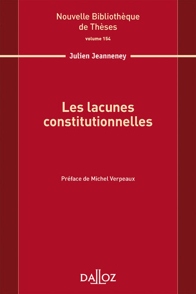 Les lacunes constitutionnelles