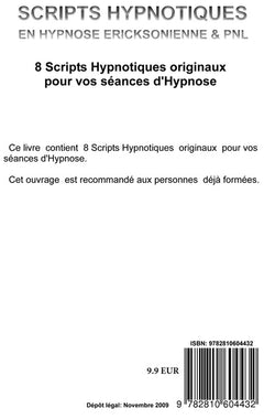 Scripts hypnotiques en hypnose Ericksonienne et PNL
