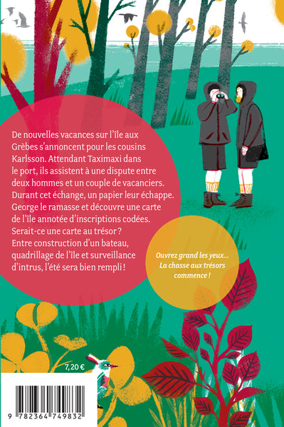 Les cousins Karlsson - Carte au trésor et code secret