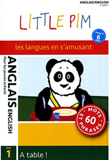 Coffret Little PIM, Anglais, vol. 1 : à Table