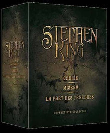 Coffret Stephen King 3 DVD: Carrie / Misery / La part des ténèbres