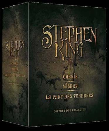 Coffret Stephen King 3 DVD: Carrie / Misery / La part des ténèbres