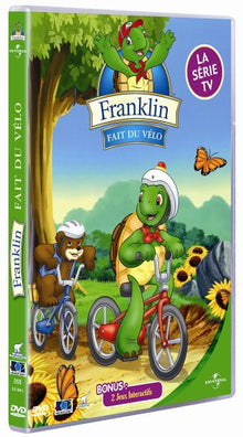 Franklin fait du vélo