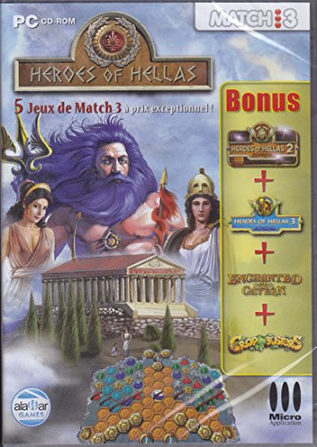 HEROES OF HELLAS : 5 JEUX DE MATCH 3