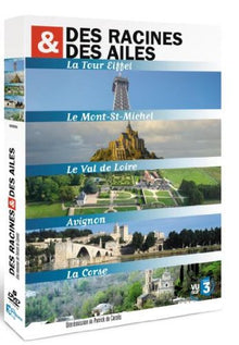 Des racines et des ailes - Coffret 5 DVD : Le Val de Loire + La Corse + La Tour Eiffel + Le Mont St Michel + Avignon