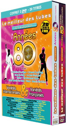 Le Meilleur des Tubes en Karaoké : Années 80 Variétés Françaises & Internationales-Coffret 2 DVD