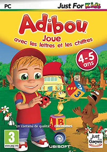 Adibou joue avec les chiffres et les lettres 4-5 ans