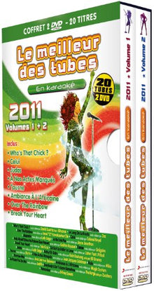 Le Meilleur des Tubes en Karaoké : 2011 Volumes 1&2-Coffret 2 DVD