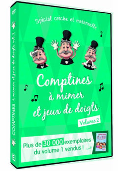 COMPTINES A MIMER ET JEUX DE DOIGTS VOLUME 2
