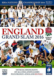 England Grand Slam 2016-Rbs 6 Nations Championship (2 DVD) [Edizione: Regno Unito] [Import]