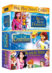 Coffret tri Pack, vol. 2 : Cendrillon la Belle au Bois Dormant Blanche-Neige